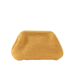 OIÀ Classic Glitter Raffia Bag